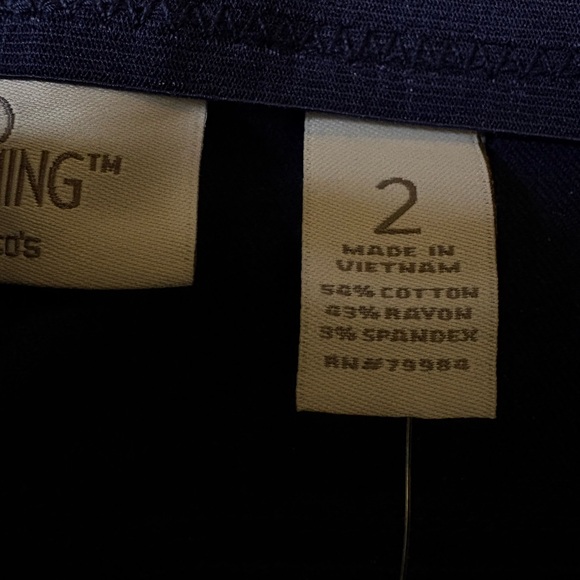 NWT Chicos Slacks size 2 - Picture 7 of 10